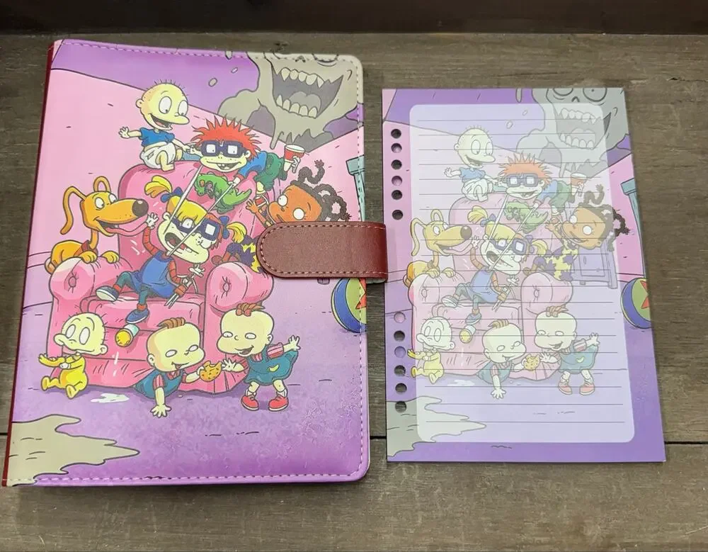 Rugrats Size A5 Binder and Matching Paper